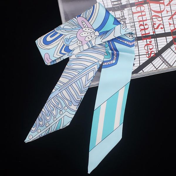 scarves design multi-function skinny lock printed for ladies silk thin and long scarf heandband female kerchief, Blue;gray
scarves design multi-function skinny lock printed for ladies silk thin and long scarf heandband female kerchief, Blue;gray