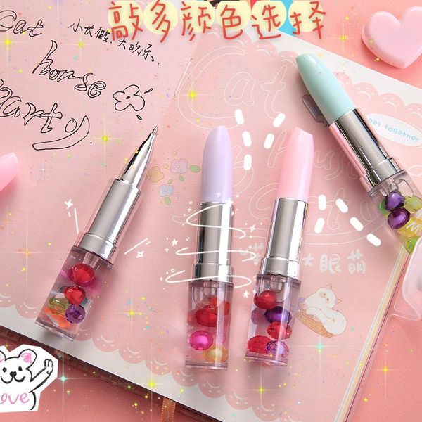 gel pens wholesale creative lipstick styling pen,0.5mm,black,office accessory stationary,school supply thing
gel pens wholesale creative lipstick styling pen,0.5mm,black,office accessory stationary,school supply thing