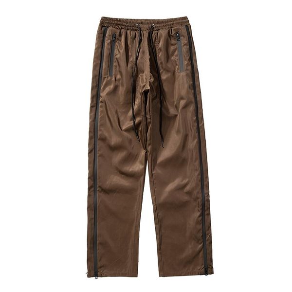 men's jeans back ankle zipper side striped casual vibe cargo pants for men and women drawstring oversize retro trousers, Blue
men's jeans back ankle zipper side striped casual vibe cargo pants for men and women drawstring oversize retro trousers, Blue