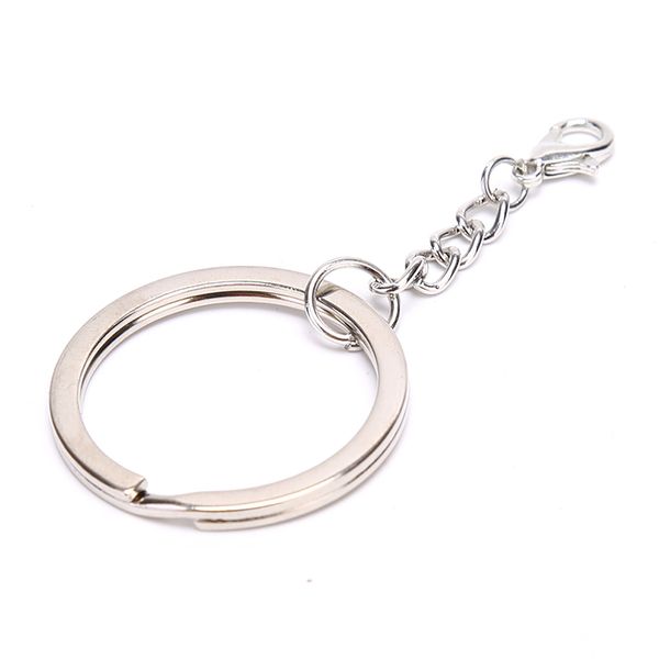 50pcs/lot key rings keychain with split ring metal blank keyfob key pendant charms holder link rings diy key chains keyrings, Silver
50pcs/lot key rings keychain with split ring metal blank keyfob key pendant charms holder link rings diy key chains keyrings, Silver