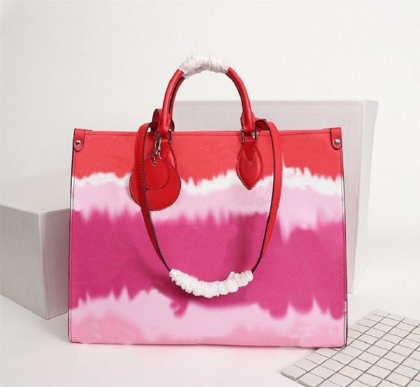 new luxurys designers bags classic cloud rainbow hit color handbag shopping shoulder bag m44569 size 41x34x19cm, Red;black
new luxurys designers bags classic cloud rainbow hit color handbag shopping shoulder bag m44569 size 41x34x19cm, Red;black