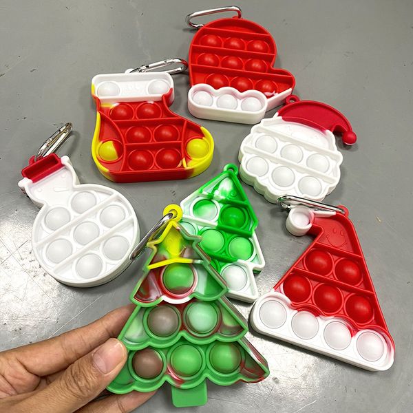 christmas fidget toy mini simple dimple keychain push bubble decompression toys party favor educational interactive partygame funny anti-str
christmas fidget toy mini simple dimple keychain push bubble decompression toys party favor educational interactive partygame funny anti-str