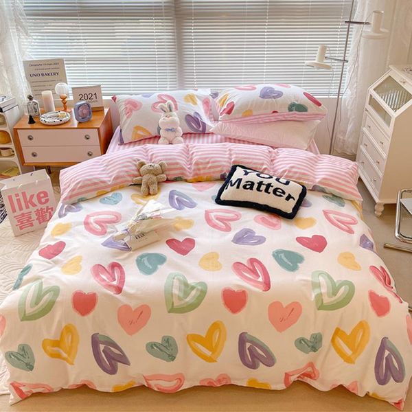 bedding sets kawaii hearts set cotton twin full size cute double bed fitted couple sheet pillowcases duvet quilts cover
bedding sets kawaii hearts set cotton twin full size cute double bed fitted couple sheet pillowcases duvet quilts cover