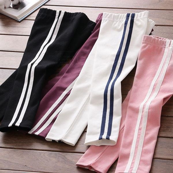 girls' side striped sports style all-match leggings, children's baby casual pants, Blue
girls' side striped sports style all-match leggings, children's baby casual pants, Blue