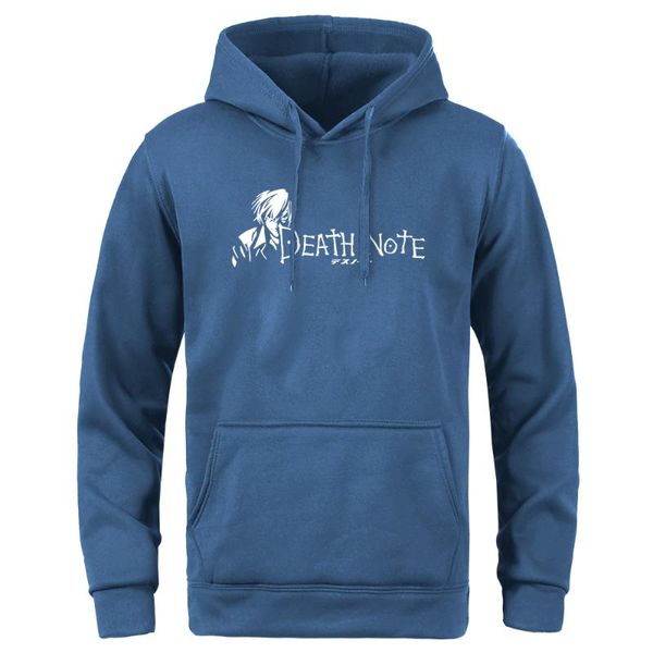 men's hoodies & sweatshirts death note white print long sleeve sports male hoodie fleece outdoor hooded pullover thick winter warm casu, Black
men's hoodies & sweatshirts death note white print long sleeve sports male hoodie fleece outdoor hooded pullover thick winter warm casu, Black