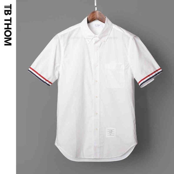 tb thom white fun-mix cotton grosgrain cuff straight fit short sleeve shirt men women casual custom, White;black
tb thom white fun-mix cotton grosgrain cuff straight fit short sleeve shirt men women casual custom, White;black