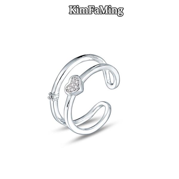 cluster rings trendy silver 925 jewelry heart shape open for lady r127, Golden;silver
cluster rings trendy silver 925 jewelry heart shape open for lady r127, Golden;silver