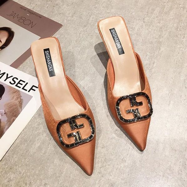 crystal summer fashion high heels pu solid mules shoes for women indoor outdoor office slippers ladies slides, Black
crystal summer fashion high heels pu solid mules shoes for women indoor outdoor office slippers ladies slides, Black