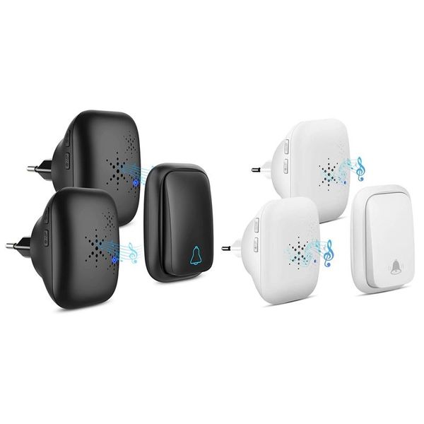 doorbells wireless doorbell waterproof self-powered button smart door bell sets home welcome outdoor chimes receiver eu plug
doorbells wireless doorbell waterproof self-powered button smart door bell sets home welcome outdoor chimes receiver eu plug