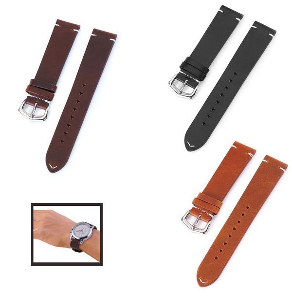 watch bands retro leather strap 18mm 19mm 20mm 21mm 22mm 24mm wrist belt watchbands genuine band black brown with pins
watch bands retro leather strap 18mm 19mm 20mm 21mm 22mm 24mm wrist belt watchbands genuine band black brown with pins