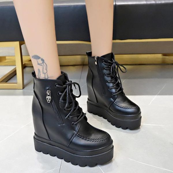 boots women warm short plush ankle height increasing chunky platform mwinter woman nice fashion zipper, Black
boots women warm short plush ankle height increasing chunky platform mwinter woman nice fashion zipper, Black