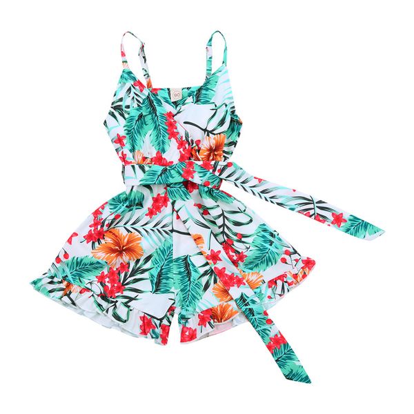 toddler baby girls summer strap romper tropical floral leaves print wrap one-piece short jumpsuit with belt, Blue
toddler baby girls summer strap romper tropical floral leaves print wrap one-piece short jumpsuit with belt, Blue
