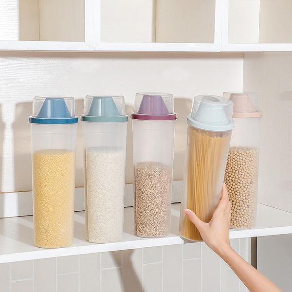 storage bottles & jars grain box sealed household kitchen plastic covered with transparent jar noodles miscellaneous
storage bottles & jars grain box sealed household kitchen plastic covered with transparent jar noodles miscellaneous