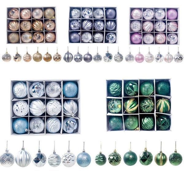 party decoration 12pcs/set boxed christmas ball glitter baubles balls ornament shop tree xmas hanging pendant
party decoration 12pcs/set boxed christmas ball glitter baubles balls ornament shop tree xmas hanging pendant