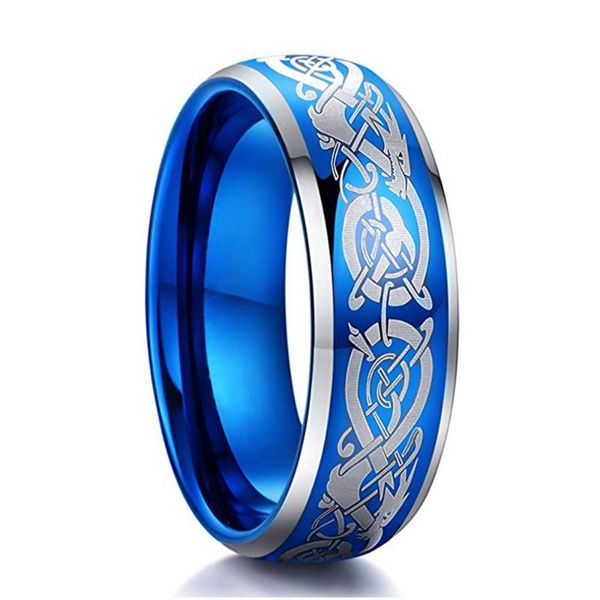 wedding rings classic stainless steel ring for men punk silver color dragon pattern inlay blue red carbon fiber band, Slivery;golden
wedding rings classic stainless steel ring for men punk silver color dragon pattern inlay blue red carbon fiber band, Slivery;golden