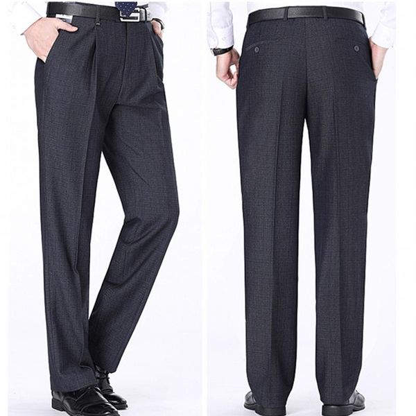 men's suits & blazers autumn winter formal wedding men suit pants for father fit casual non-ironing business straight dress trousers, White;black
men's suits & blazers autumn winter formal wedding men suit pants for father fit casual non-ironing business straight dress trousers, White;black