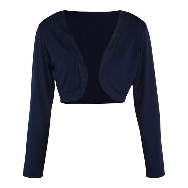 women's knits & tees 2021 autumn women simple style cardigan girls solid color long sleeve close-fitting bolero sweaters s-xxxl black/w, White 
women's knits & tees 2021 autumn women simple style cardigan girls solid color long sleeve close-fitting bolero sweaters s-xxxl black/w, White