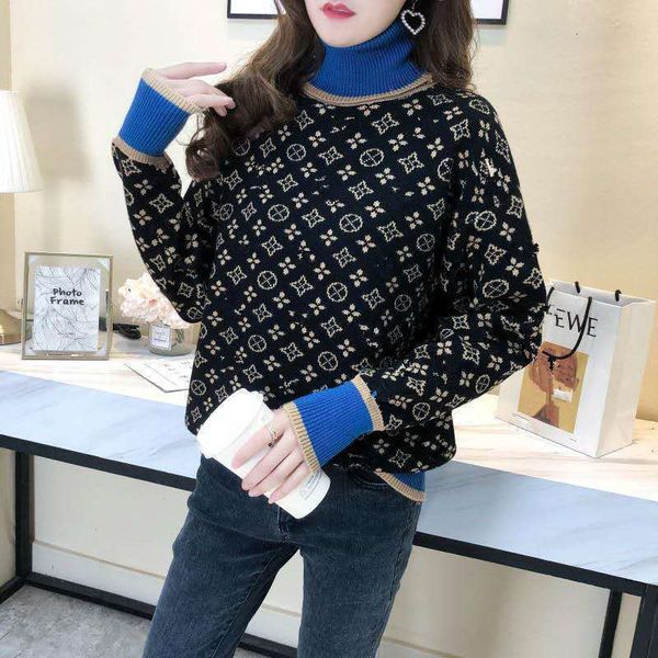 hoodie high neck retro letter base sweater red screen autumn winter printing, Black
hoodie high neck retro letter base sweater red screen autumn winter printing, Black