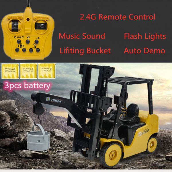 high simulation forklift truck engineering vehicle large remote control dump truck with auto demo bucket lift music sound light
high simulation forklift truck engineering vehicle large remote control dump truck with auto demo bucket lift music sound light