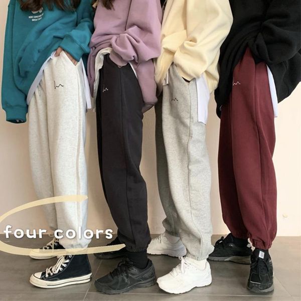 women's pants & capris winter autumn women harem stripes embroidery gray black fleece bottom clothing fashion femme warm soft, Black;white
women's pants & capris winter autumn women harem stripes embroidery gray black fleece bottom clothing fashion femme warm soft, Black;white