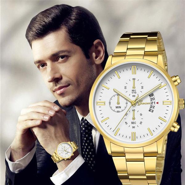 wristwatches man crystal stainless steel sport analog quartz wrist watch mens business relogio masculino 20, Slivery;brown
wristwatches man crystal stainless steel sport analog quartz wrist watch mens business relogio masculino 20, Slivery;brown