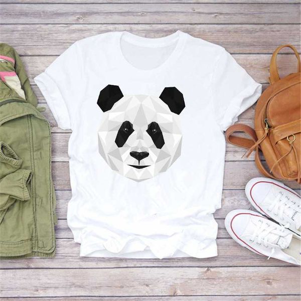 women's t-shirt luslos fashion women t shirt summer short sleeve panda print kawaii girls tshirts ladies harajuku korean style clothes, White
women's t-shirt luslos fashion women t shirt summer short sleeve panda print kawaii girls tshirts ladies harajuku korean style clothes, White