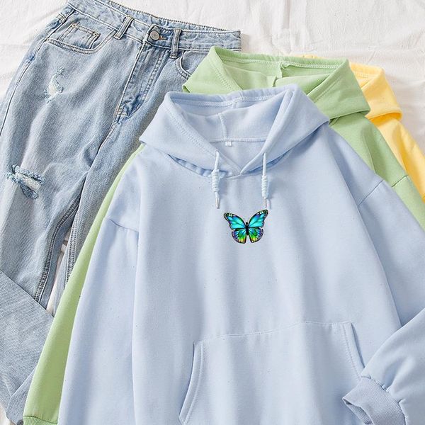 gradient butterfly harajuku yellow womens hoodie hooded pullover blouse with pocket fashion girl, Black
gradient butterfly harajuku yellow womens hoodie hooded pullover blouse with pocket fashion girl, Black