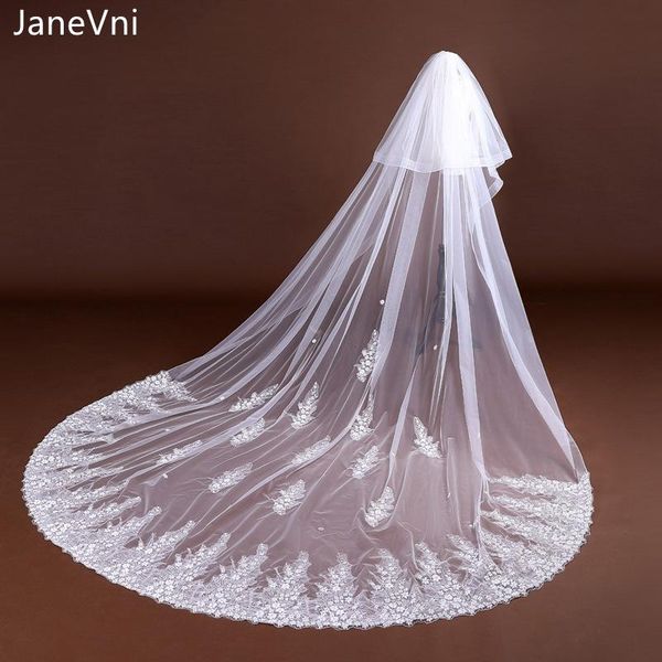 bridal veils janevini 2021 luxury long lace appliques wedding ivory cathedral two layer 3.5m soft tulle veil accessories, Black
bridal veils janevini 2021 luxury long lace appliques wedding ivory cathedral two layer 3.5m soft tulle veil accessories, Black