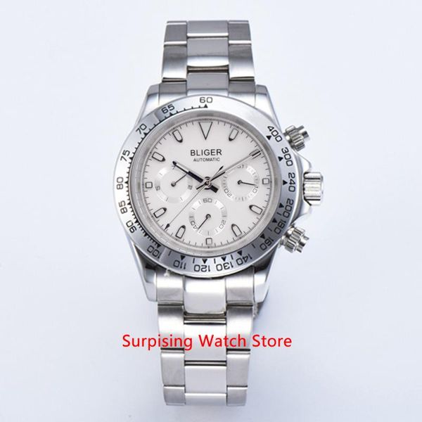 wristwatches bliger 39mm automatic mechanical mens watch luxury stainless steel bracelet date and weekday sport waterproof wristwatch men, Slivery;brown
wristwatches bliger 39mm automatic mechanical mens watch luxury stainless steel bracelet date and weekday sport waterproof wristwatch men, Slivery;brown