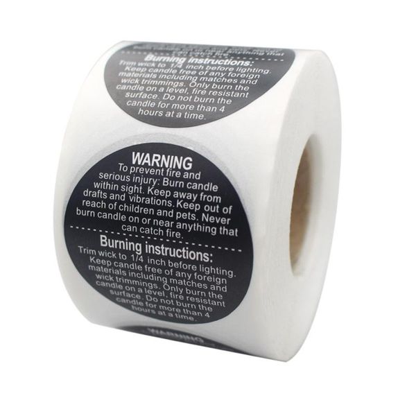 gift wrap 500pcs/roll wax melt candle sticker labels safety warning tag diy crafts supplies
gift wrap 500pcs/roll wax melt candle sticker labels safety warning tag diy crafts supplies