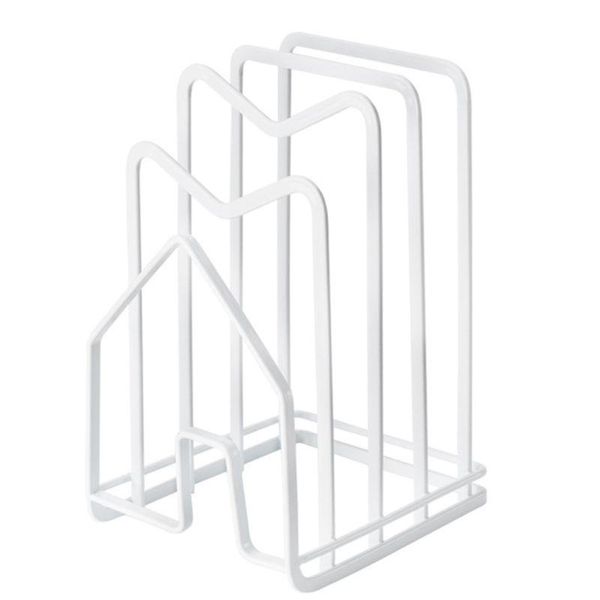 hooks & rails multi layer chopping cutting board holder pot lid organizer rack shelf stand kitchen storage space saving
hooks & rails multi layer chopping cutting board holder pot lid organizer rack shelf stand kitchen storage space saving