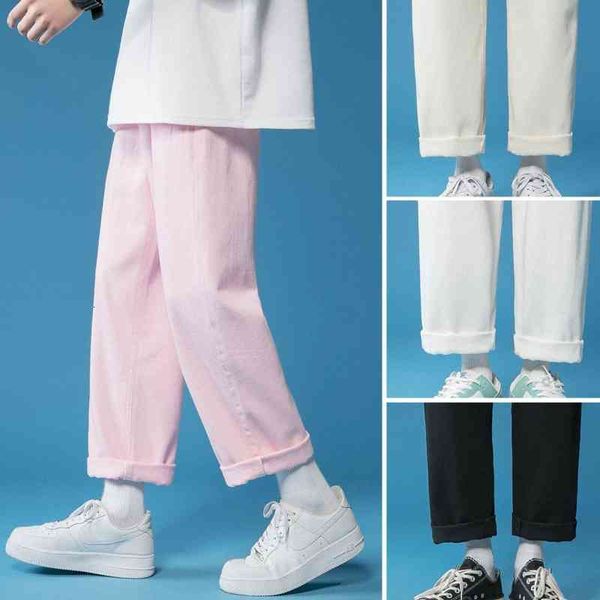 men's jeans summer wide-leg fashion multicolor casual baggy men streetwear loose hip-hop straight-leg denim trousers mens 6a15, Blue
men's jeans summer wide-leg fashion multicolor casual baggy men streetwear loose hip-hop straight-leg denim trousers mens 6a15, Blue