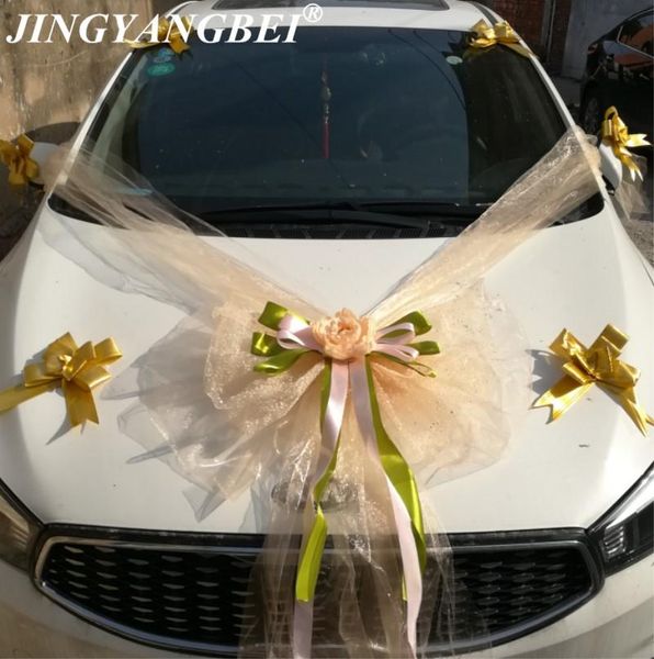 tulle bowknot mesh silk peony rose ribbon bow wedding car flower set decoration wedding supplies
tulle bowknot mesh silk peony rose ribbon bow wedding car flower set decoration wedding supplies