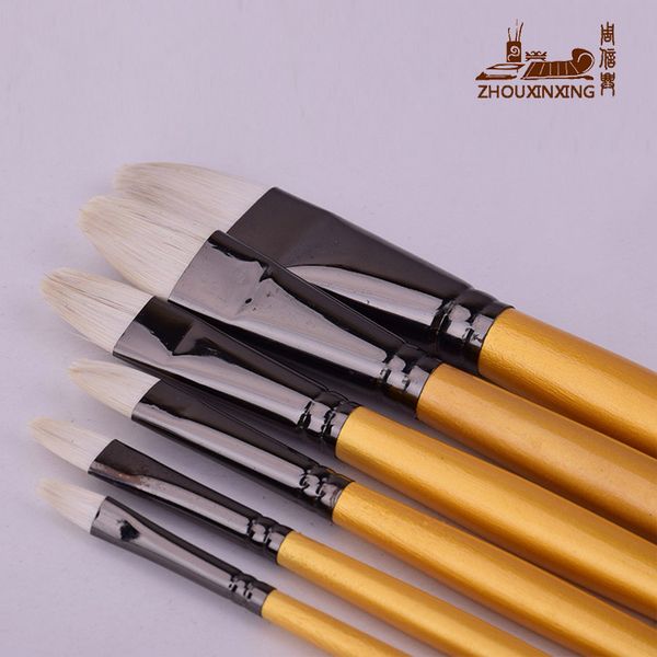 white horse hair gold long wood rod painting brush 6 pcs set of water chalk set brush art supplies drawing materials
white horse hair gold long wood rod painting brush 6 pcs set of water chalk set brush art supplies drawing materials