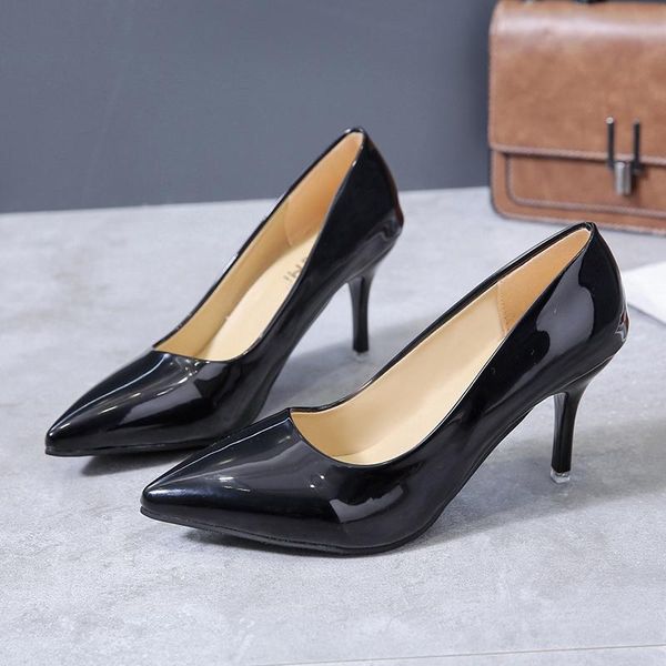 sandals fashion women's high heels party heel pointed toe shallow mouth shoes women big size 35-44, Black
sandals fashion women's high heels party heel pointed toe shallow mouth shoes women big size 35-44, Black