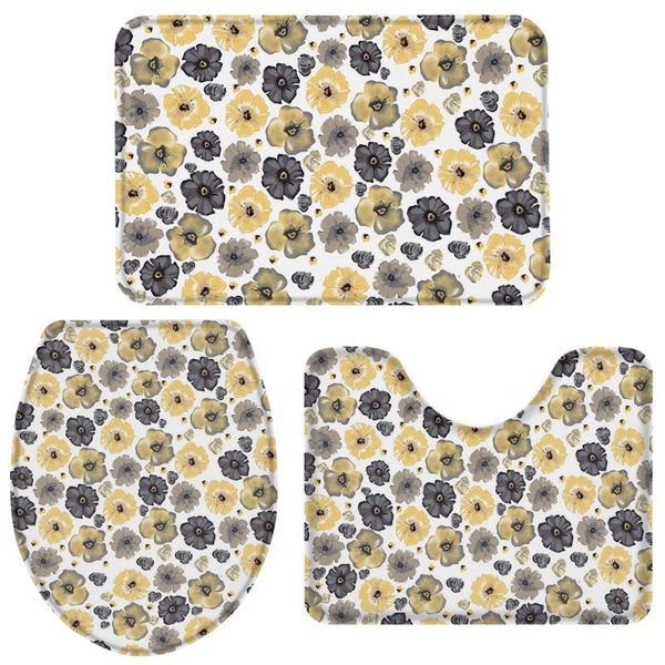 watercolor big flower bathroom set toilet cover mat pedestal rug non-slip accessories doormat bath accessory
watercolor big flower bathroom set toilet cover mat pedestal rug non-slip accessories doormat bath accessory