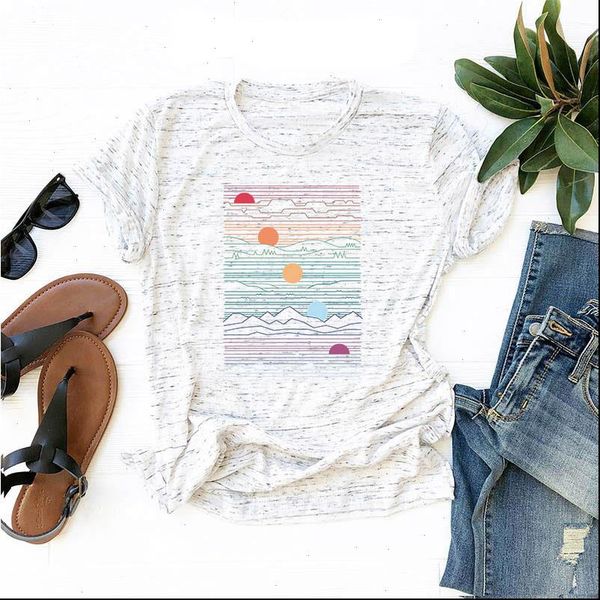 plus size womens t shirts s 5xl sun mountain print shirt women 100% cotton o neck short sleeve summer, White
plus size womens t shirts s 5xl sun mountain print shirt women 100% cotton o neck short sleeve summer, White