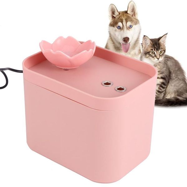 cat water fountain automatic circulation dispenser feeder for pet dog kitten bowls & feeders
cat water fountain automatic circulation dispenser feeder for pet dog kitten bowls & feeders