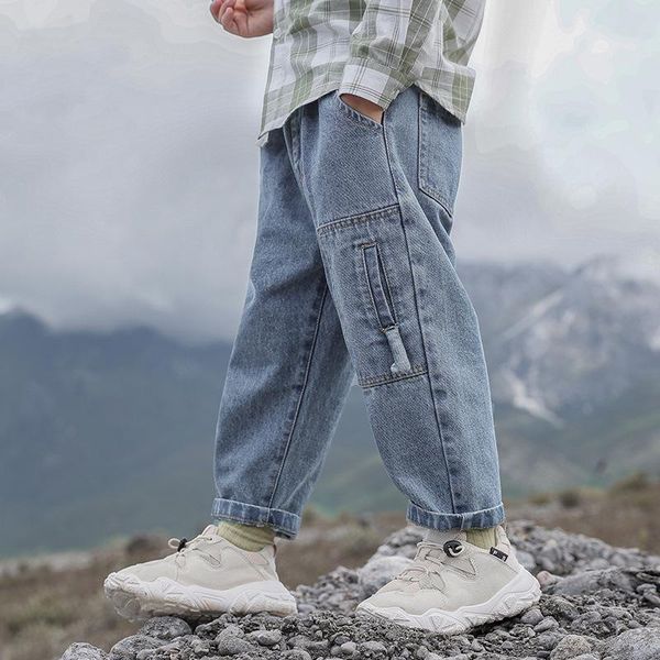 jeans boy's denim trousers autumn children's korean-style casual pants boy winter toddler girl fall clothes 2021 boys, Blue
jeans boy's denim trousers autumn children's korean-style casual pants boy winter toddler girl fall clothes 2021 boys, Blue