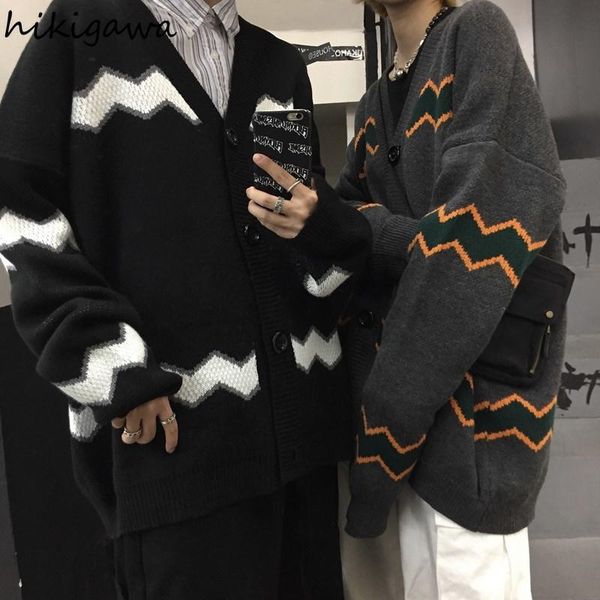 women's knits & tees hikigawa fall 2021 women clothing korea knitted cardigan jacket streetwear bf casual oversized outwear vintage sue, White
women's knits & tees hikigawa fall 2021 women clothing korea knitted cardigan jacket streetwear bf casual oversized outwear vintage sue, White