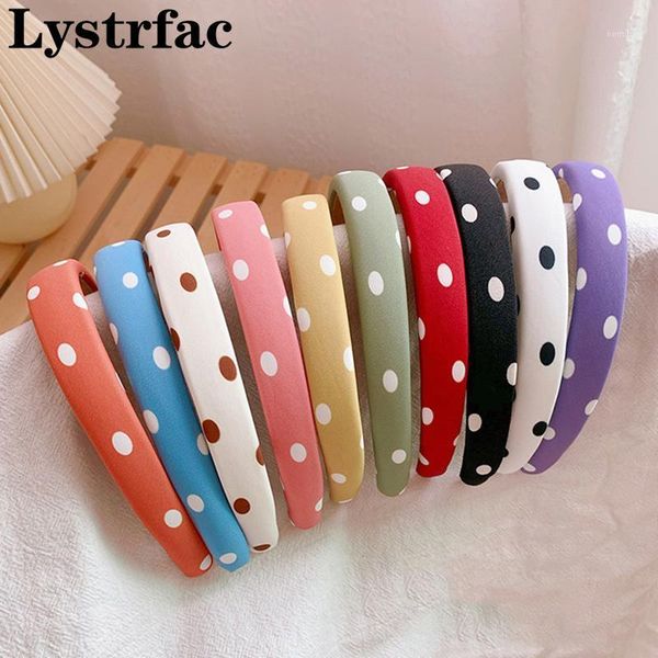 lystrfac fashion dot thickened padded hairband for women girls headband thin hair hoop bezel simple accessories1
lystrfac fashion dot thickened padded hairband for women girls headband thin hair hoop bezel simple accessories1