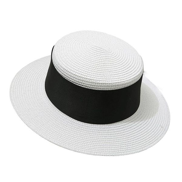 wide brim hats 2021 summer women straw hat fashion chapeau paille lady sun boater panama beach chapeu feminino caps, Blue;gray
wide brim hats 2021 summer women straw hat fashion chapeau paille lady sun boater panama beach chapeu feminino caps, Blue;gray