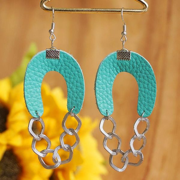 dangle & chandelier statement earrings jewelry women unique geometric punk simple retro bohemian chain leather for party gift, Silver
dangle & chandelier statement earrings jewelry women unique geometric punk simple retro bohemian chain leather for party gift, Silver