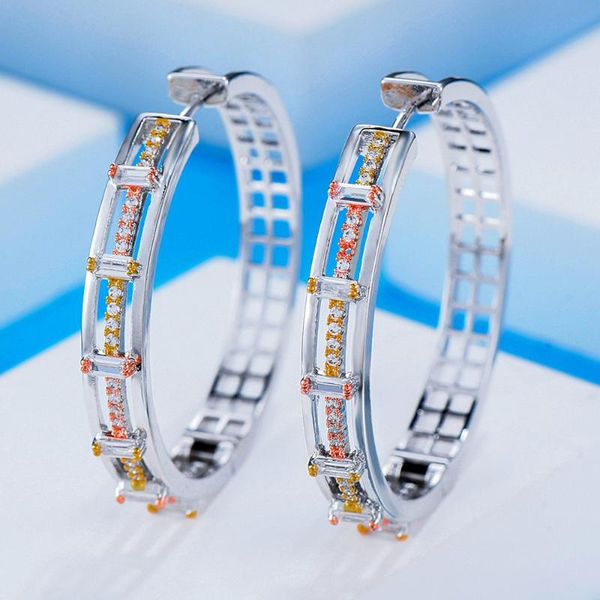 hoop & huggie blachette luxury hollow cool punk earrings for women wedding anniversary jewelry charms elegant full cubic zircon dubai, Golden;silver
hoop & huggie blachette luxury hollow cool punk earrings for women wedding anniversary jewelry charms elegant full cubic zircon dubai, Golden;silver