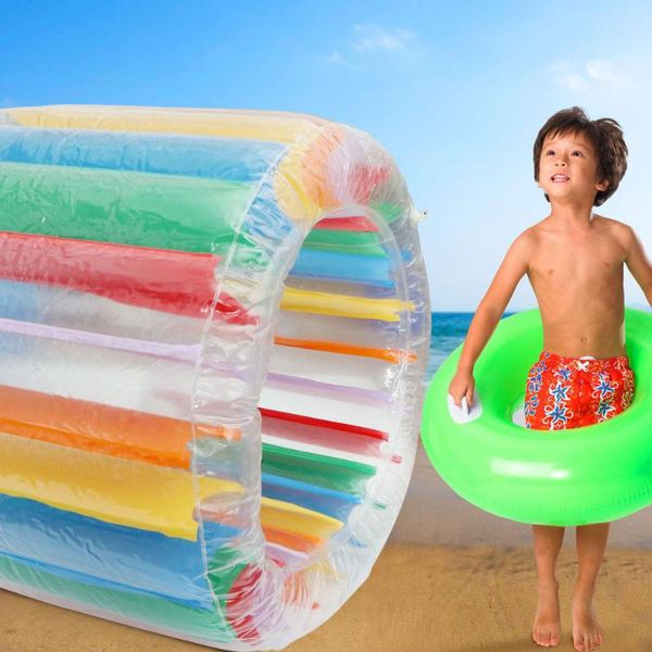 1pc inflatable water wheel roller colorful floating crawling giant roll for boys and girls swimming pool float gras life vest & buoy
1pc inflatable water wheel roller colorful floating crawling giant roll for boys and girls swimming pool float gras life vest & buoy
