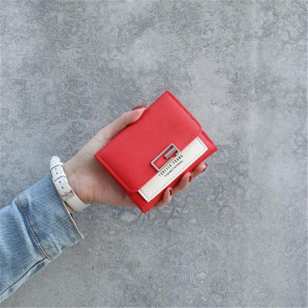 wallets designer ladies purses pu leather women wallet hasp small coin pocket purse female cards holders, Red;black
wallets designer ladies purses pu leather women wallet hasp small coin pocket purse female cards holders, Red;black