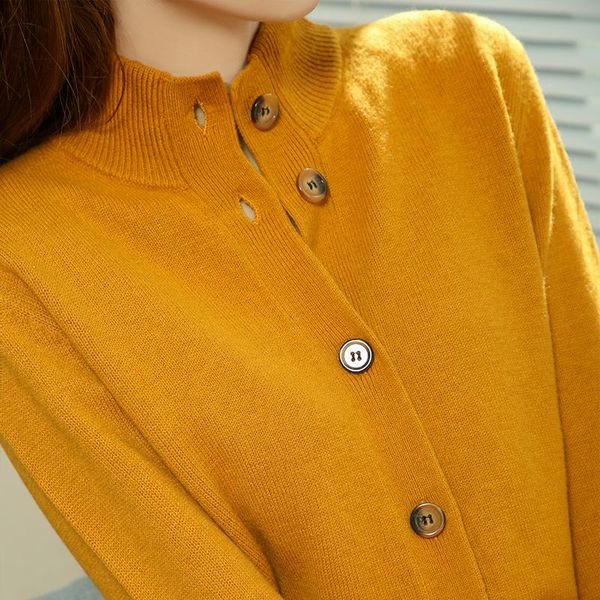 women's knits & tees high-end spring and autumn 100% pure wool single breasted cardigan sweater fashion loose knitted cardigans girl cl, White
women's knits & tees high-end spring and autumn 100% pure wool single breasted cardigan sweater fashion loose knitted cardigans girl cl, White
