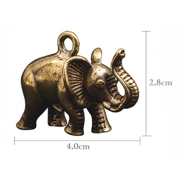 decorative objects & figurines retro cute pure copper brass solid elephant keychain chain pendant crafts glass ball dark key holder
decorative objects & figurines retro cute pure copper brass solid elephant keychain chain pendant crafts glass ball dark key holder
