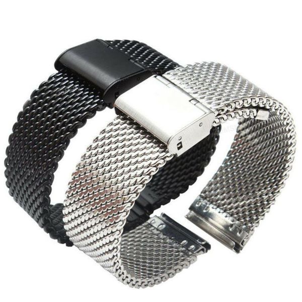 watch bands men milanese band link bracelet wrist strap 20 22mm mesh stainless steel female 20mm universal watchband, Black;brown
watch bands men milanese band link bracelet wrist strap 20 22mm mesh stainless steel female 20mm universal watchband, Black;brown