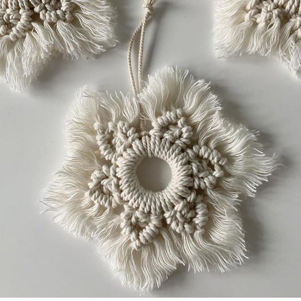 decorative objects & figurines macrame hand-woven five-pointed star pendant bohemian cotton wall hanging room decor
decorative objects & figurines macrame hand-woven five-pointed star pendant bohemian cotton wall hanging room decor